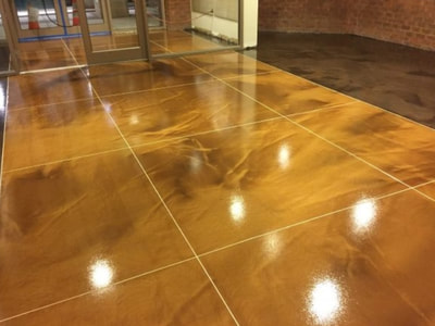 metallic epoxy flooring in Atlanta GA